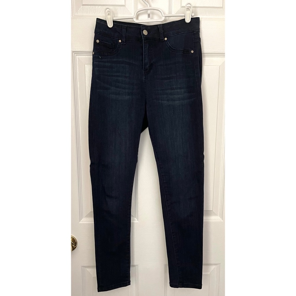 Celebrity Pink high rise skinny dark wash
